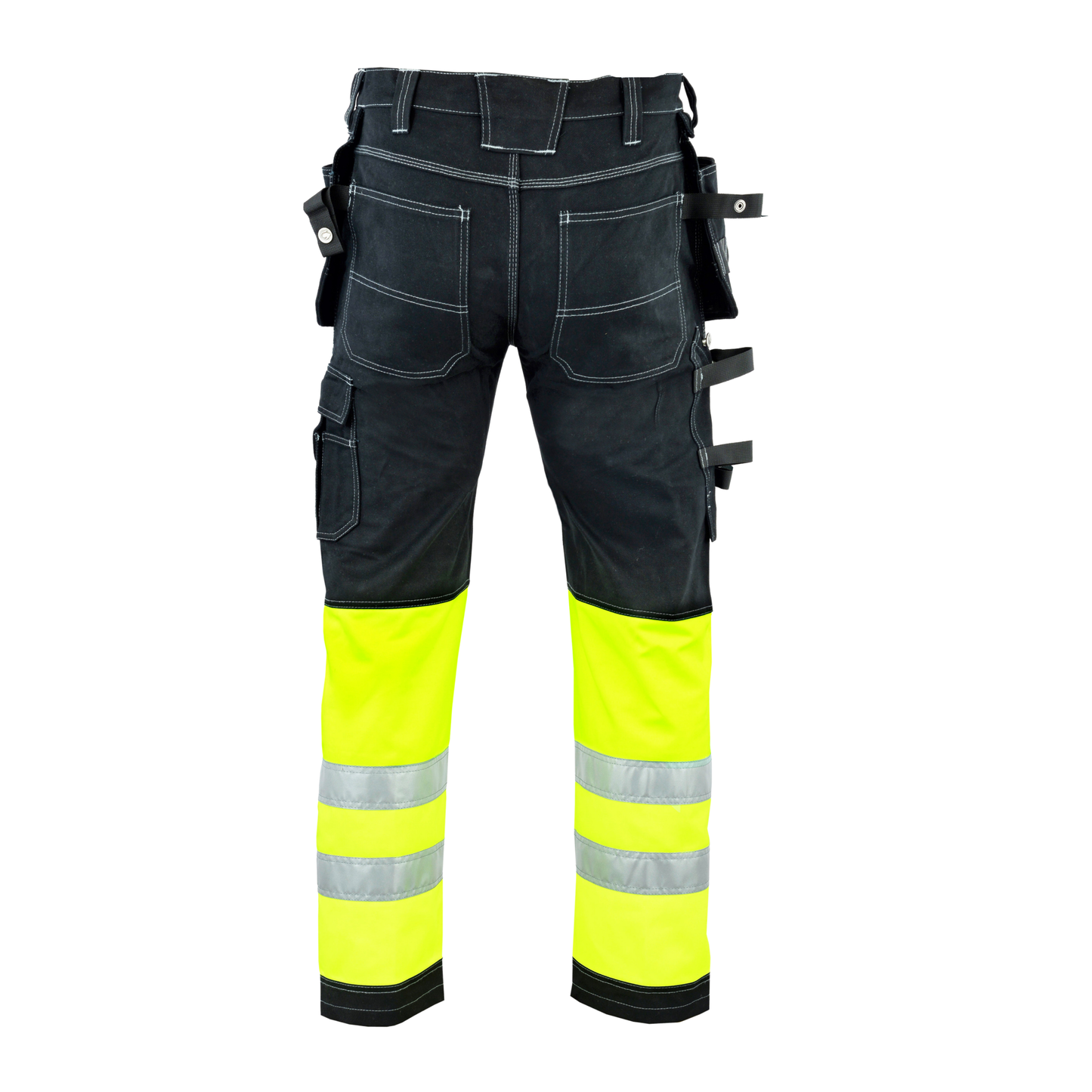 MS9 Mens Hi Viz Vis  Cargo Combat Holster Pockets Tactical Working Work Trouser Trousers Pants Jeans