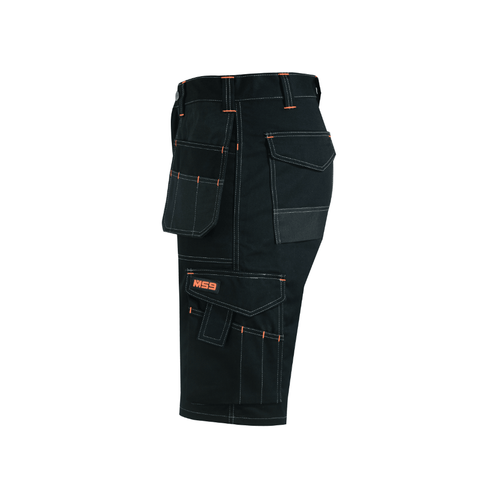 MS9 T5 Mens Cargo Holster Pockets Work Shorts - MS9