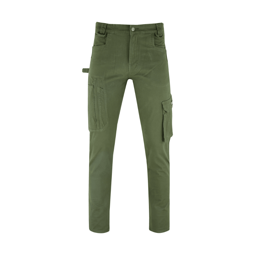 MS9 K1 Mens Cargo Slim Fit Stretch Work Pants - MS9