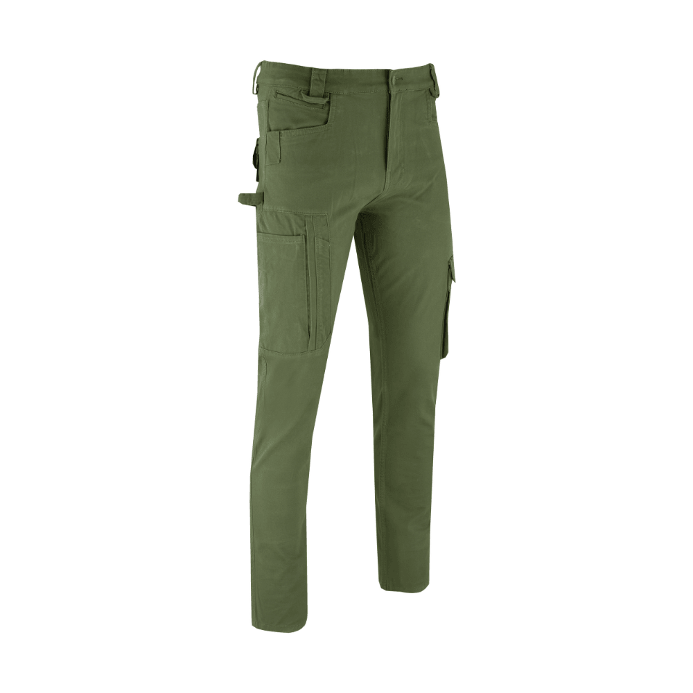 MS9 K1 Mens Cargo Slim Fit Stretch Work Pants - MS9