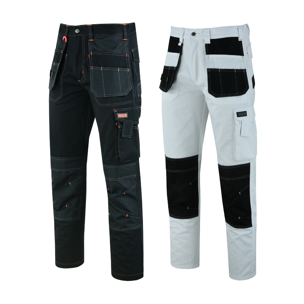 MS9 T5 Men's Work Cargo Trousers Multi Functional Pockets - MS9