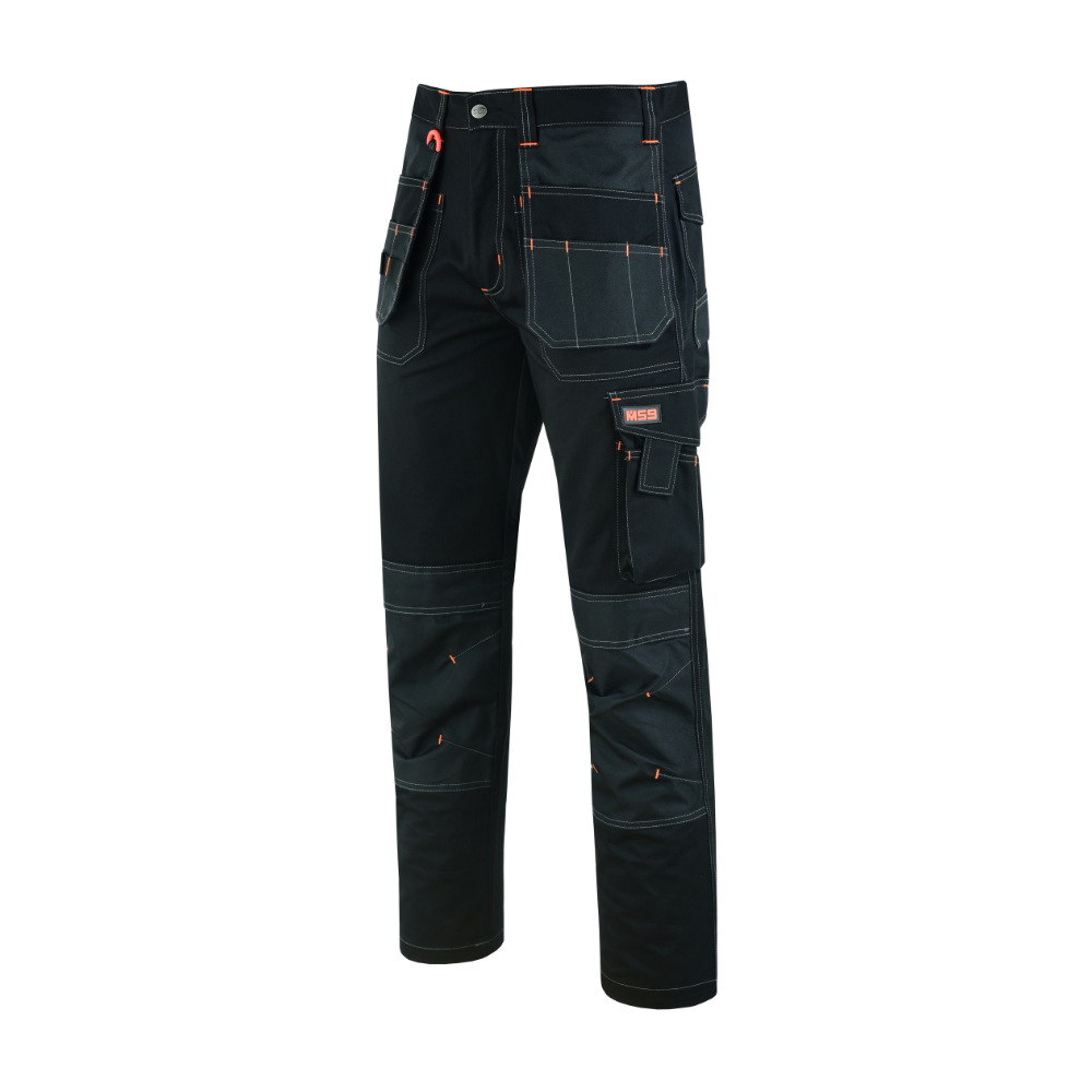MS9 T5 Men's Work Cargo Trousers Multi Functional Pockets - MS9