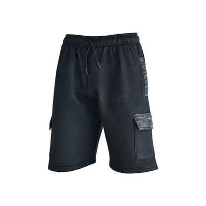 MS9 Mens Cargo Jogging Bottom Fleece Work Shorts Tracksuit Cargo Shorts H15