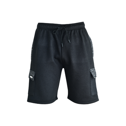 MS9 Mens Cargo Jogging Bottom Fleece Work Shorts Tracksuit Cargo Shorts H15