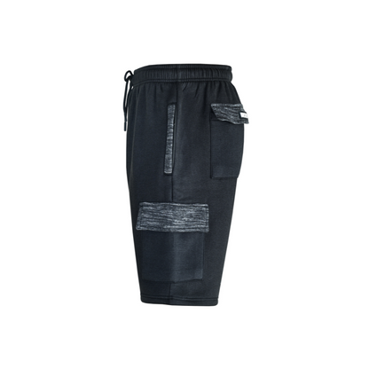 MS9 Mens Cargo Jogging Bottom Fleece Work Shorts Tracksuit Cargo Shorts H15