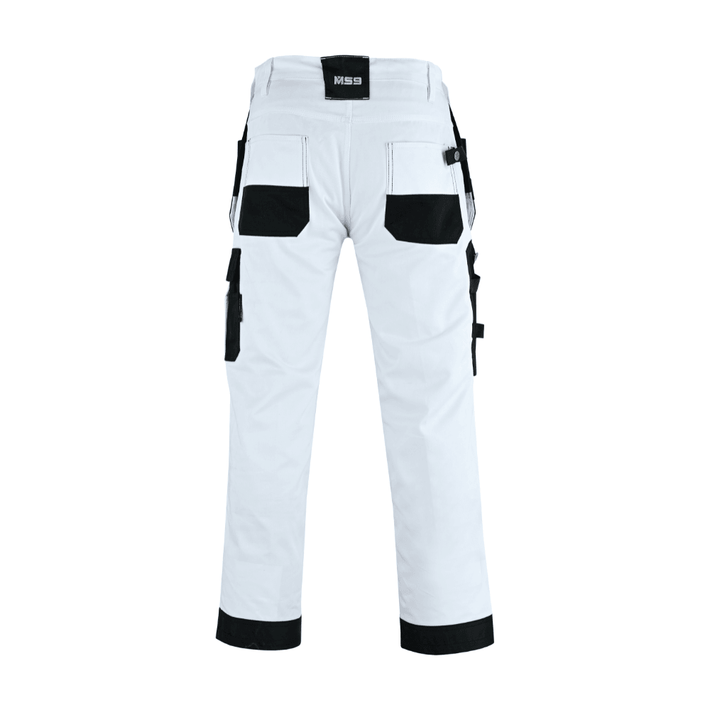 MS9 E1 Mens Hi Viz Cargo Combat Holster Pockets Trousers - MS9