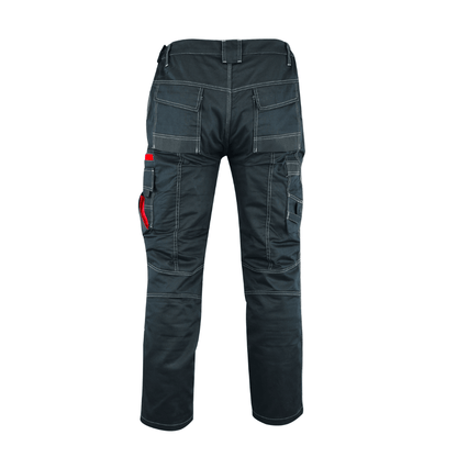MS9 1140 Mens Cargo Multi Pockets Work Trouser - MS9