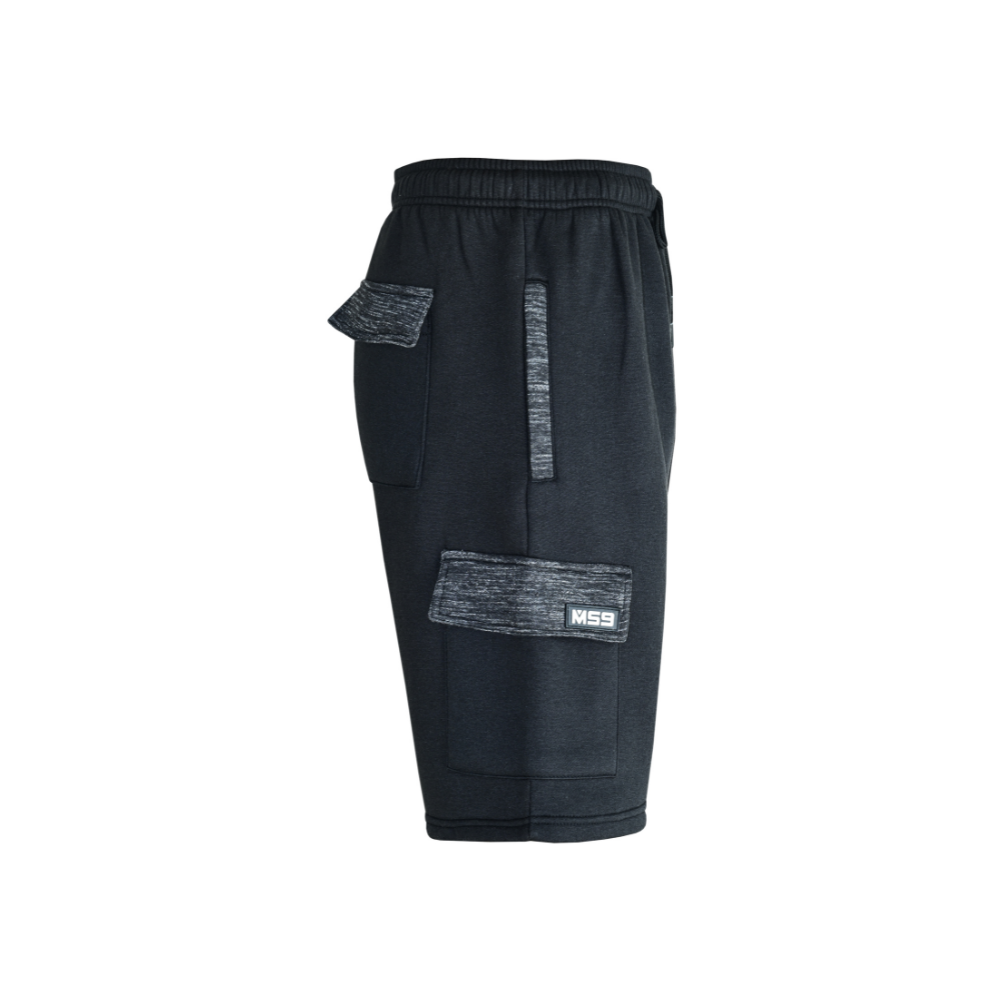 MS9 Mens Cargo Jogging Bottom Fleece Work Shorts Tracksuit Cargo Shorts H15