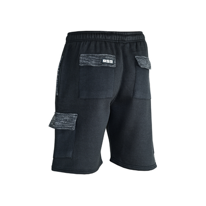 MS9 Mens Cargo Jogging Bottom Fleece Work Shorts Tracksuit Cargo Shorts H15