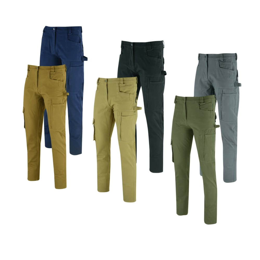 MS9 K1 Mens Cargo Slim Fit Stretch Work Pants - MS9