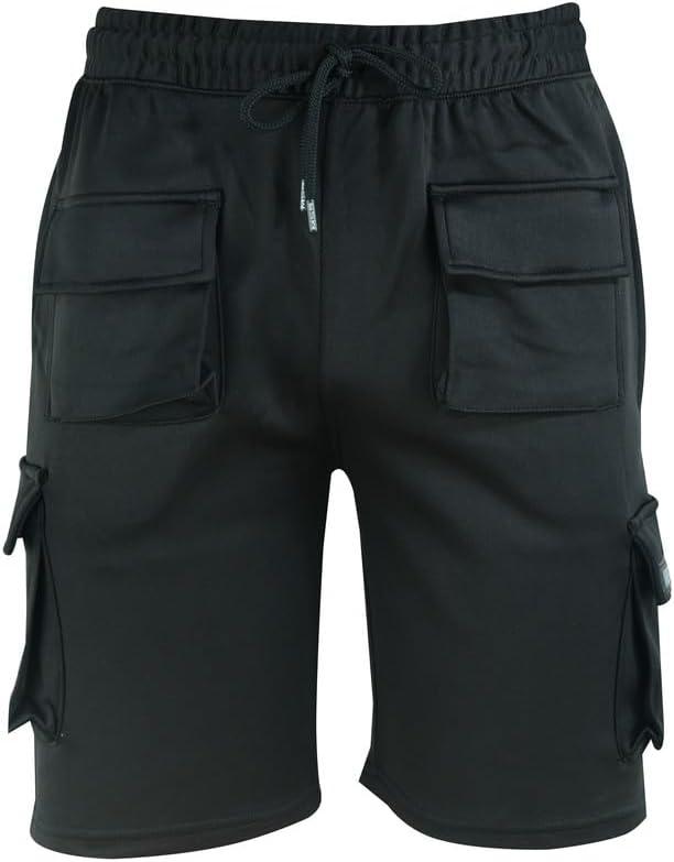 MS9 H5 Mens Cargo Pockets Work Fleece Shorts