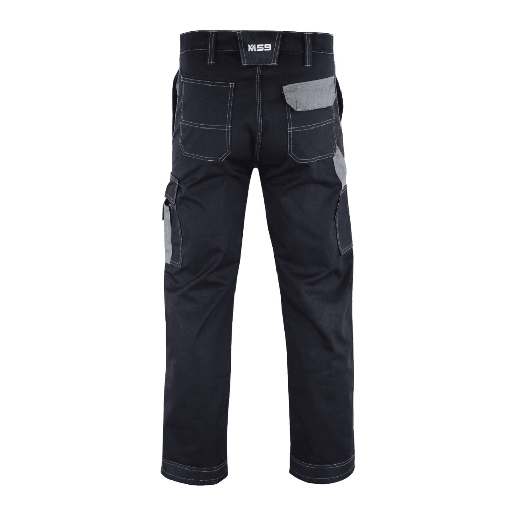 MS9 S1 Mens Cargo Combat Work Trousers - MS9