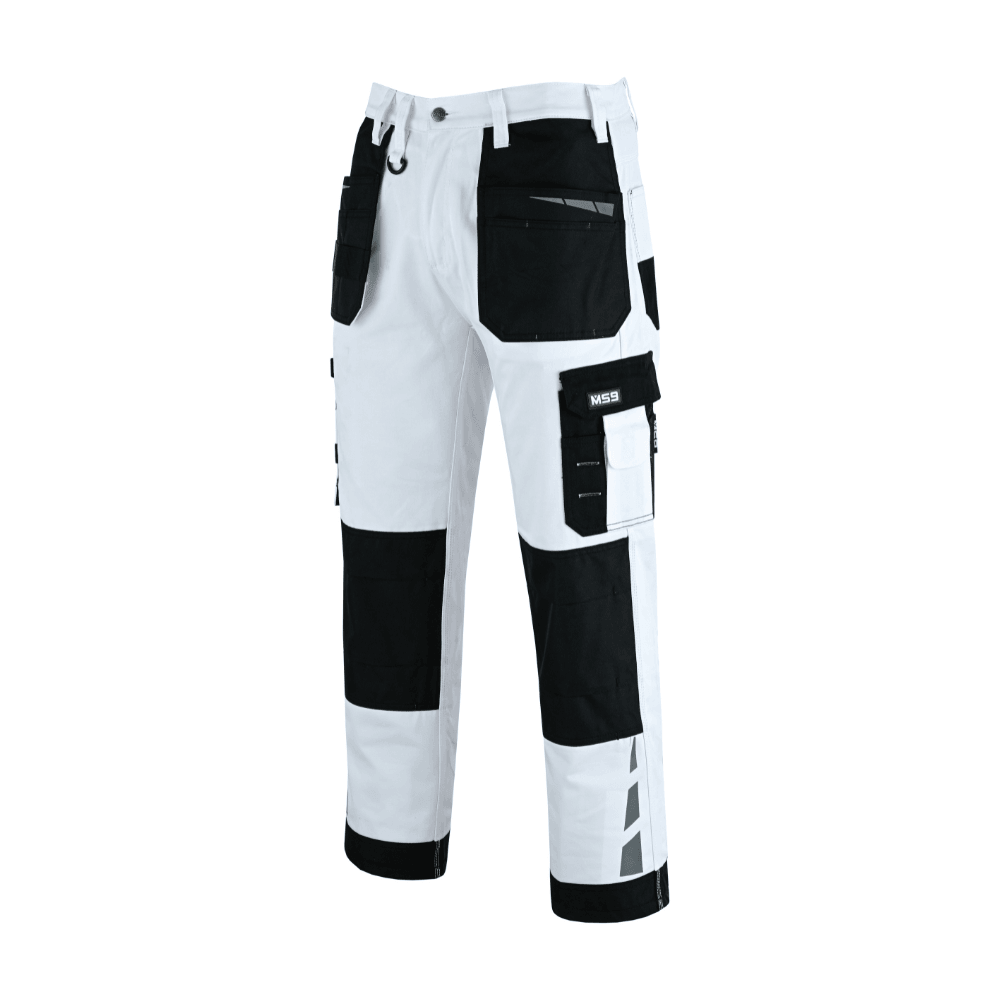 MS9 E1 Mens Hi Viz Cargo Combat Holster Pockets Trousers - MS9