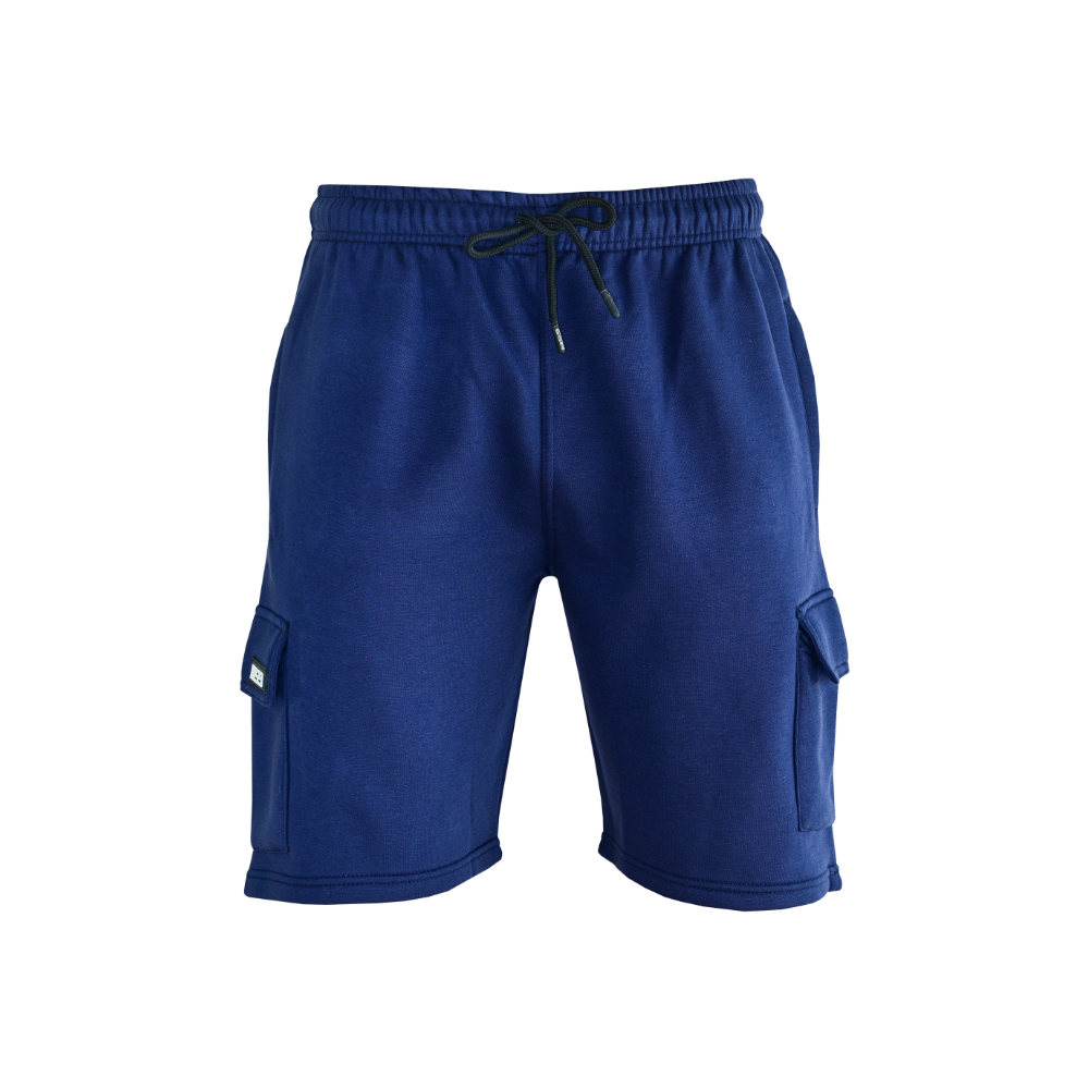 Navy Fleece Cargo Shorts Navy Fleece Cargo Shorts
