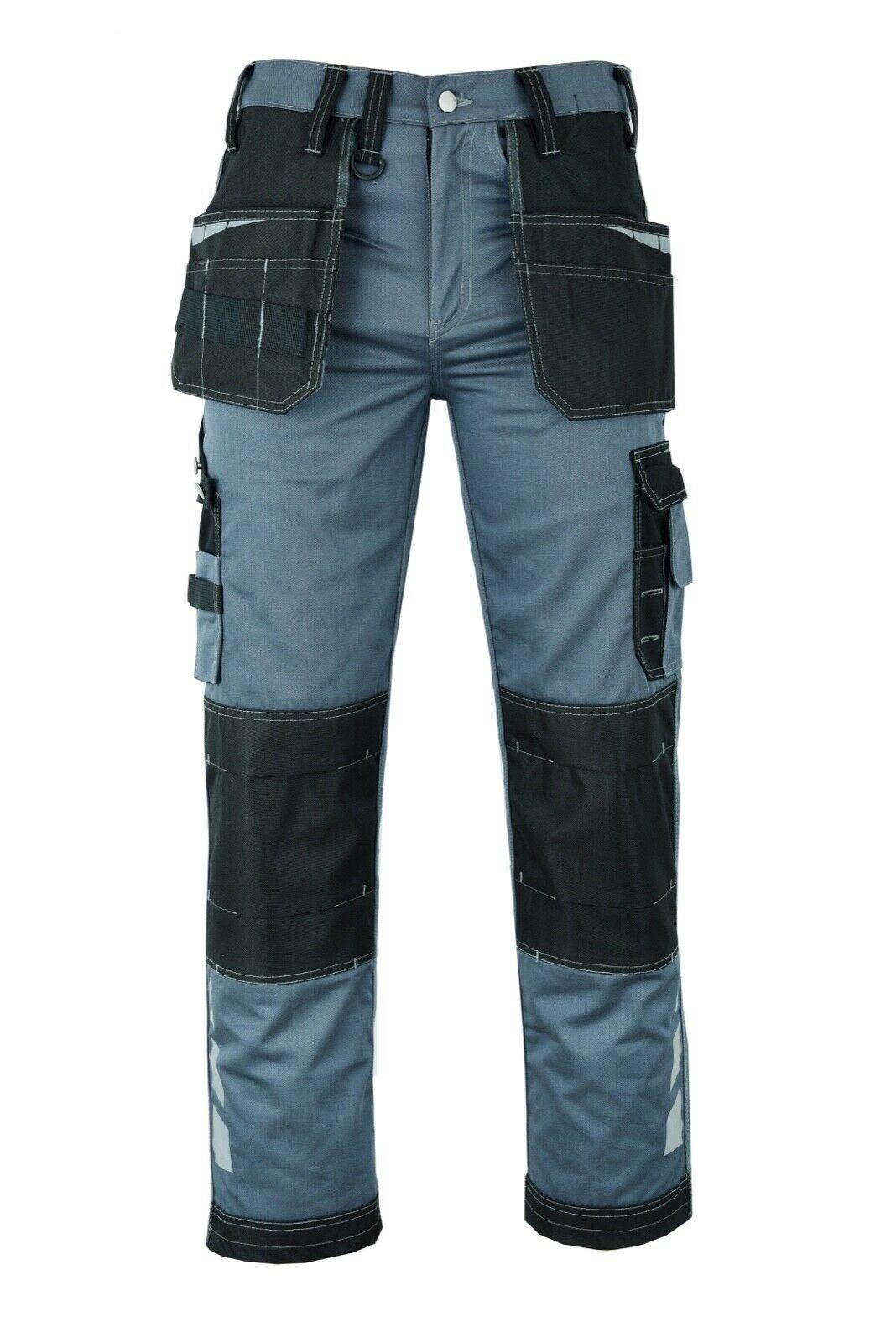 MS9 E1 Mens Hi Viz Cargo Combat Holster Pockets Trousers - MS9