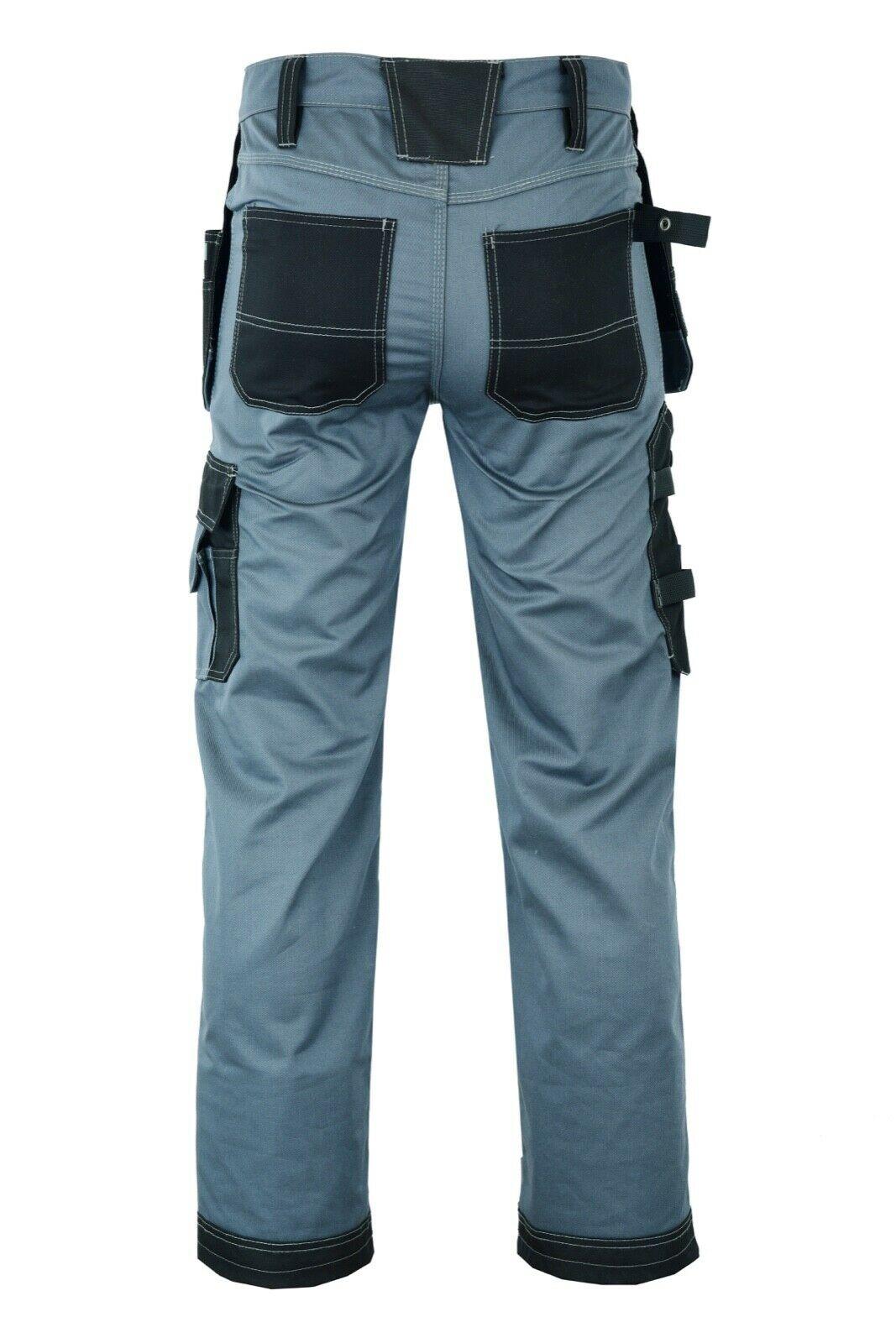 MS9 E1 Mens Hi Viz Cargo Combat Holster Pockets Trousers - MS9