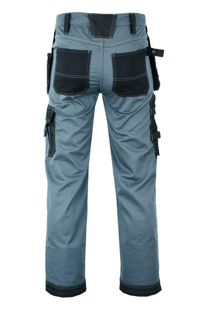 MS9 E1 Mens Hi Viz Cargo Combat Holster Pockets Trousers - MS9